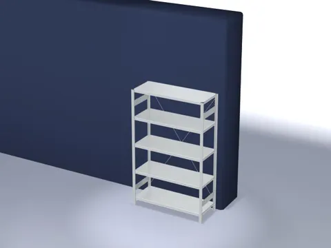 systeemstelling,grondveld,HxBxD 2000x1360x535mm,vakl. 185kg