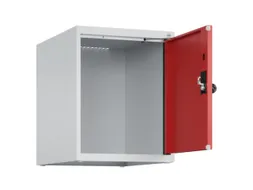 opzetkast,v. locker,1vak.,vak B 400mm,HxBxD 500x400x500mm,draaigrendel