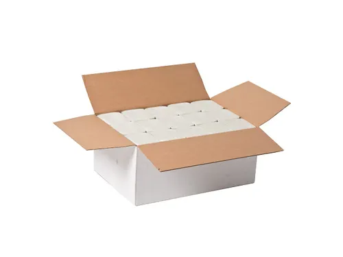 Handdoekpapier 209025 Z-vouw 2-laags Wit Groen Stipje 15x210 Stuks