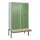 PBM-locker met bank,HxBxD 2120x1200x815mm,4vak,vak B 300mm