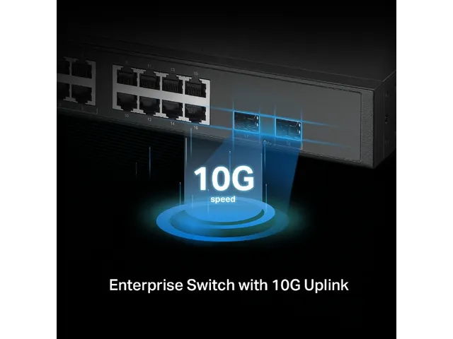 SG3218XP-M2 Omada 16-Port 2.5G Switch L2+ Managed 2x 10G SFP+ 8x PoE+