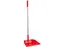 Vikan 56624 Hygiene Stofblik Met Steel 75cm Rood