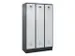 locker voor scheiding van kleding,HxBxD 1950x1200x500mm,3vak