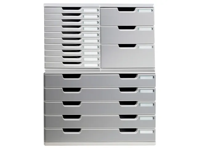 Ladenblok MODULO A3 10 laden Classic Grijs