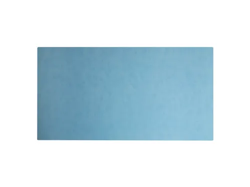 Onderlegger PU 35x60 donkerblw/lichtblw