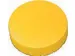 magneet MAULsolid, diameter 24mm x 8mm, geel, doos met 10 stuks
