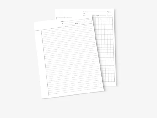 Proefwerk en examenpapier A4 ECF Ruit 70 Gram 1000 Vel