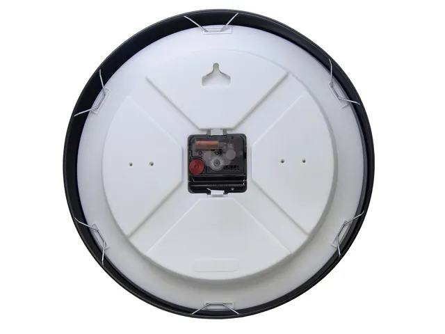 Horloge murale NeXtime Berlin de 30 cm en aluminium blanc