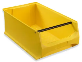 Zichtbak Hxbxd 200x300x500mm Pp Met Draaggreep Geel - 1