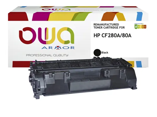Tonercartridge OWA alternatief tbv HP CF280A zwart