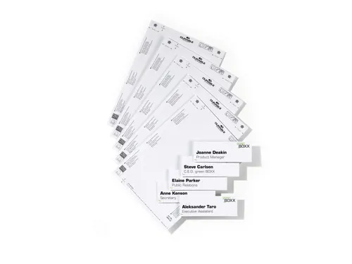 Durable 4850 Papieren inserts voor deurbordjes 149x52.5mm 50 stuks