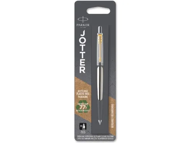 Jotter gelroller Stainless Steel GT, op blister