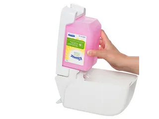 Kleenex 6331 Zeepvulling handreiniger roze 1 Liter doos 6 flacons - 3