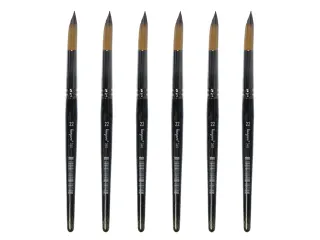 Penseel Kangaro Serie 340 rond Nr. 22 synthetisch doos 6 stuks - 1