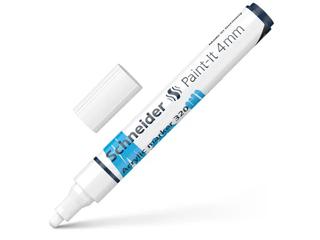 Acrylmarker Schneider Paint-It 320 4mm wit