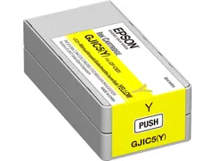 Epson C13S020566 / GJIC5(Y) Inktcartridge geel