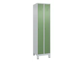 locker,HxBxD 1950x500x500mm,2vak,vak B 250mm,cil.-slot,voeten - 1