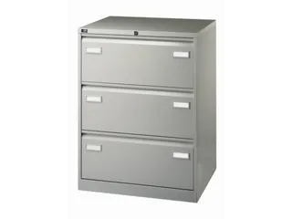 hangmappenkast,HxBxD 1016x800x622mm,3hangmappenframes,twee banen - 2