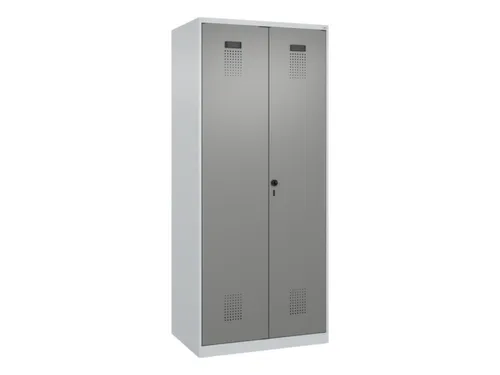 PBM-locker,HxBxD 1850x800x500mm,2vak,vak B 400mm,draaigrendel