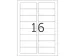 OUTLET HERMA 4479 Premium Adresetiketten A4 88,9x33,8mm Wit 1600 stuks