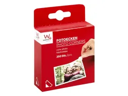 Fotohoeken walther design 10x18mm 250 stuks