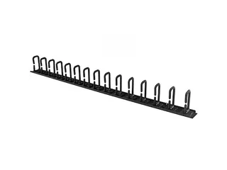 Verticale kabelmanager met D-ring haken 20U 91 cm - 1