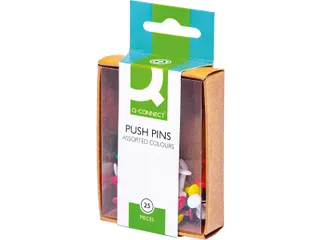 Prikbordspelden Push Pins 25 Stuks Assorti - 1