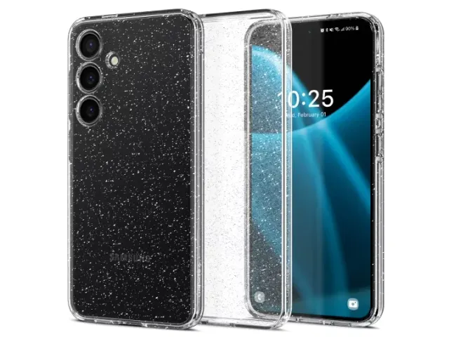 Coque Spigen Liquid Crystal pour Galaxy S24 Glitter Crystal Quartz