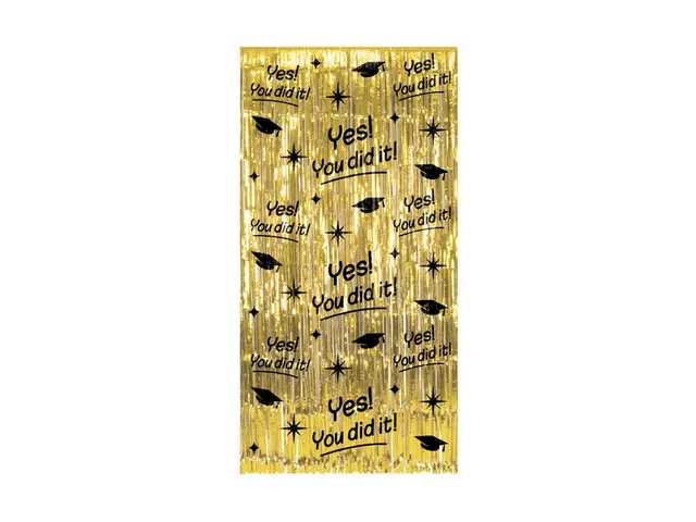 Classy Party Curtain - You did it