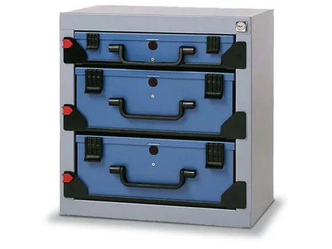Opbergtoren Met Assortimentskoffers Plaatstaal 416x256mm Koffer C+2x G