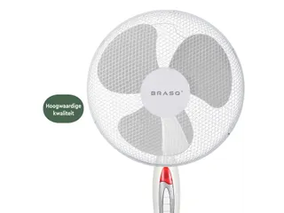 Statiefventilator BRASQ F300 Ø 40cm wit - 7