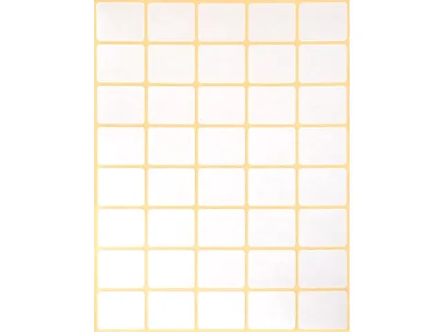 Avery Zweckform 3318 Mini Etiket 22x18mm Wit 1200 Stuks