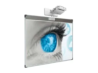 Projectiebord Extraflat 150x240cm 16:10 mat wit finger touch - 1
