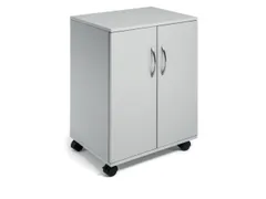 bijzetkast,HxBxD 748x528x400mm,grijs,2niveaus,1 OH