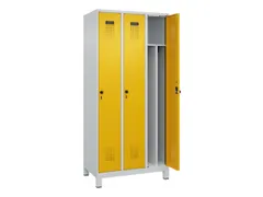 locker voor scheiding van kleding,HxBxD 1950x900x500mm,3vak