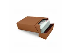 Kraft visitekaartdoosjes Bruin 60x95x36mm