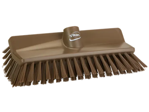 Hygiene 7047-66 hoekschrobber bruin, medium vezels, 265mm