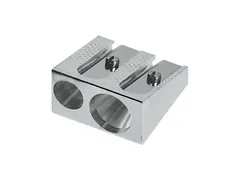 puntenslijper Faber-Castell metaal dubbel