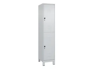 dubbeldekse locker,HxBxD 1950x400x500mm,1x2vak.,vak B 400mm - 1