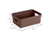 Sigma Home opbergbox 9L bruin - 35x24,6x12,2cm