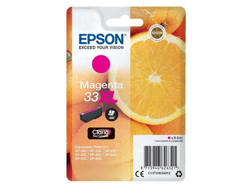 Inktcartridge Epson 33XL T3363 rood HC C13T33634012