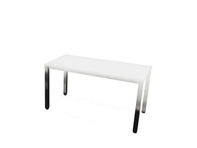 vergadertafel,HxBxD 740x1400x700mm,rechthoekig,Bl-wit