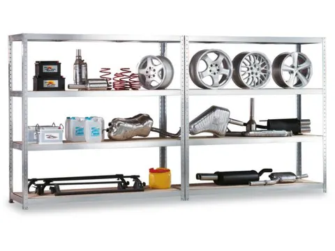 Breedvakstelling Complete Aanbieding 8 Houten Legborden Verzinkt