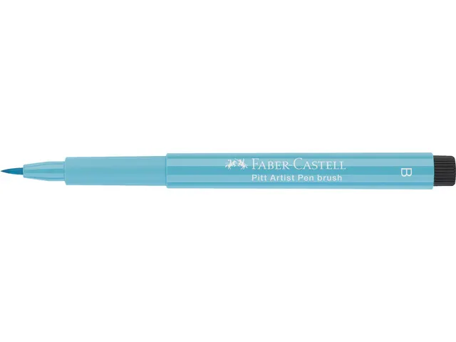 Tekenstift Faber-Castell Pitt Artist Pen Brush 154 kobalt turquoise li
