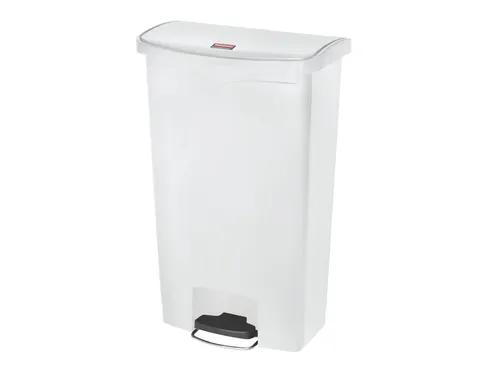 Pedaalemmer Rubbermaid Slim Jim Step On 68 Liter wit