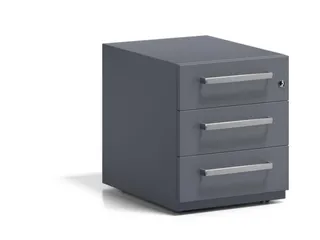 mobiel ladeblok,HxBxD 495x420x565mm,3lade(n),m. beugelgreep,cil.-slot - 2
