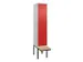 locker voor scheiding van kleding,HxBxD 2120x400x815mm,1vak