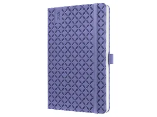 Weekagenda Flair A5 2026 (NL/FR/EN/DU) Dark Purple Hardcover - 2