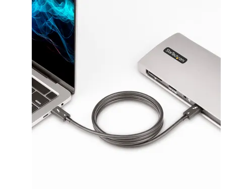 1 meter Thunderbolt 4 kabel 40Gbps, 100W Power Delivery en 4K/8K video
