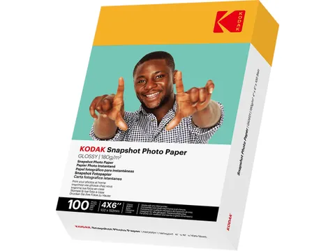 185Z001660 KODAK Fotopapier 10x15cm 100 vel Wit 180 Gram Glossy